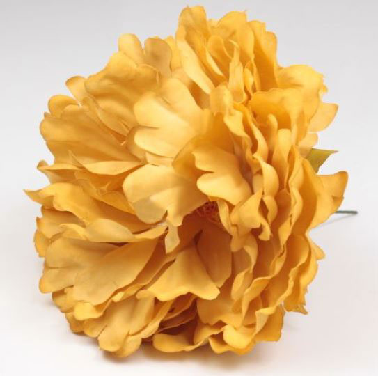 w.pcoco 様 symphony mustard w.pcoco 様 symphony mustard Large Mustard Peony Flower 16cm
